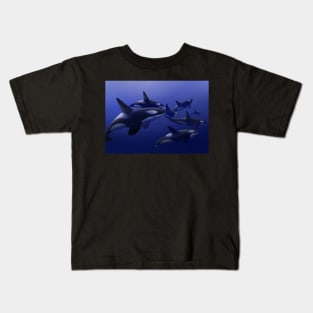 Orcinus Orca Kids T-Shirt